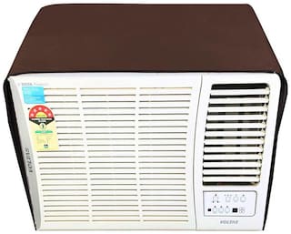 Dream Care Coffee Colored Waterproof and Dustproof Window AC Cover for Hitachi RAW518KUDZ1 AC 1.5 Ton 5 Star Rating