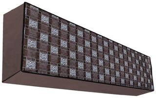 Dream Care Classic Grey Printed AC Cover for 1 Ton Split IN Unit