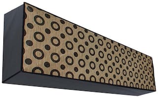 Dream Care Classic Beige Printed AC Cover for Kenstar KSZ55.WS1-MDA 1.5 Ton 5 Star Split IN Unit