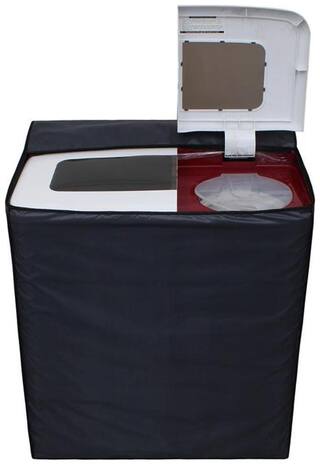 Dream Care Dark Gray Waterproof & Dustproof Washing Machine Cover For semi automatic Godrej GWS 7002 PPC 7 kg Washing Machine