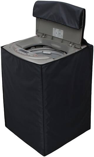 Dream Care Dark Gray Waterproof & Dustproof Washing Machine Cover For Whirlpool STAINWASH ULA (7.2 kg) fully automatic 7.2 kg washing machine
