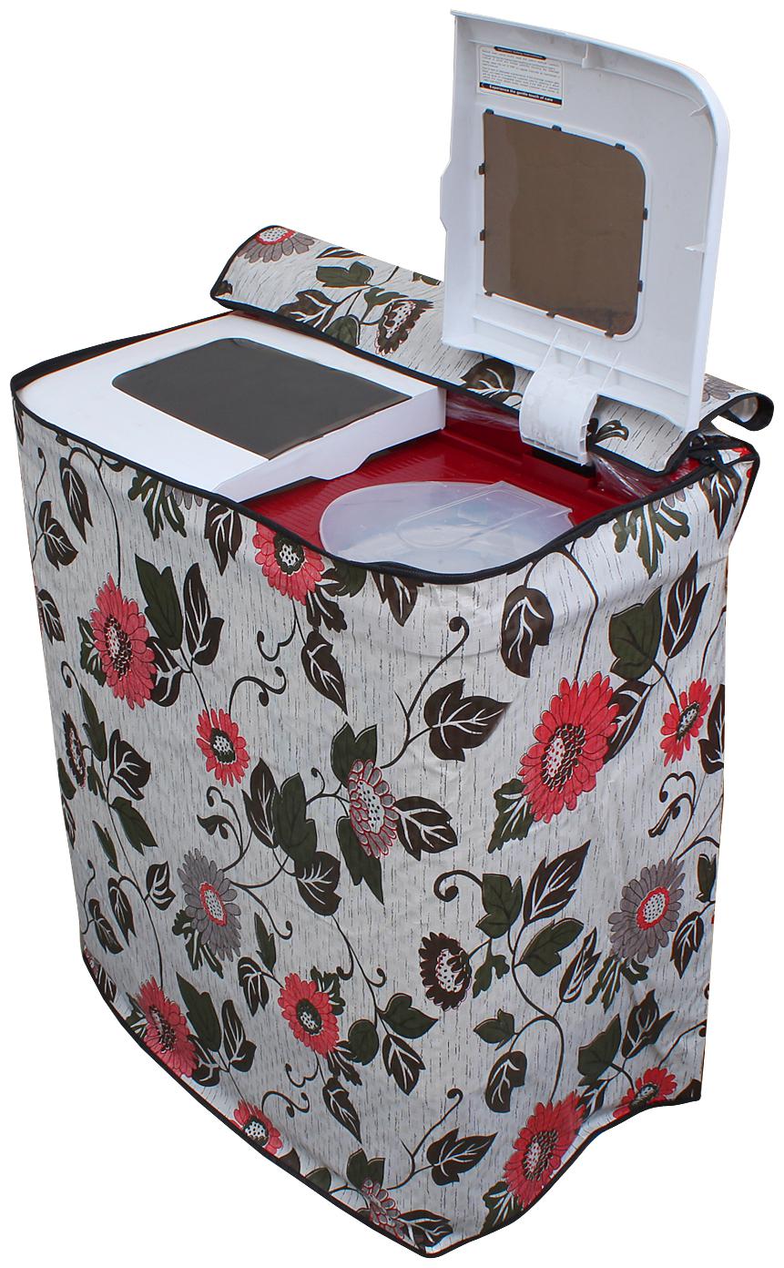 

Dream Care Floral And Multi Washing Machine Cover For Semi Automatic Machine For Videocon Quanta 7 3 kg Washing Machine