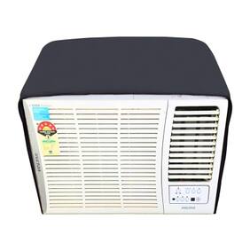 Dream Care Grey Colored Waterproof and Dustproof Window AC Cover for Carrier Estrella CACW12ES3S2 1 Ton 3 star AC
