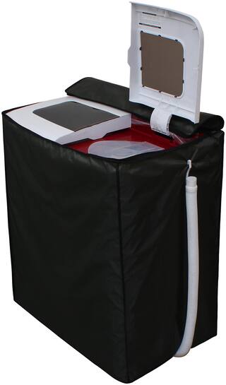 Dream Care Green Waterproof & Dustproof Washing Machine Cover For semi automatic LG P8071R3FA 7 kg Washing Machine