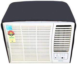 Dream Care Grey Colored Waterproof and Dustproof Window AC Cover for Voltas 102 LYE AC 0.75 Ton 2 Star Rating