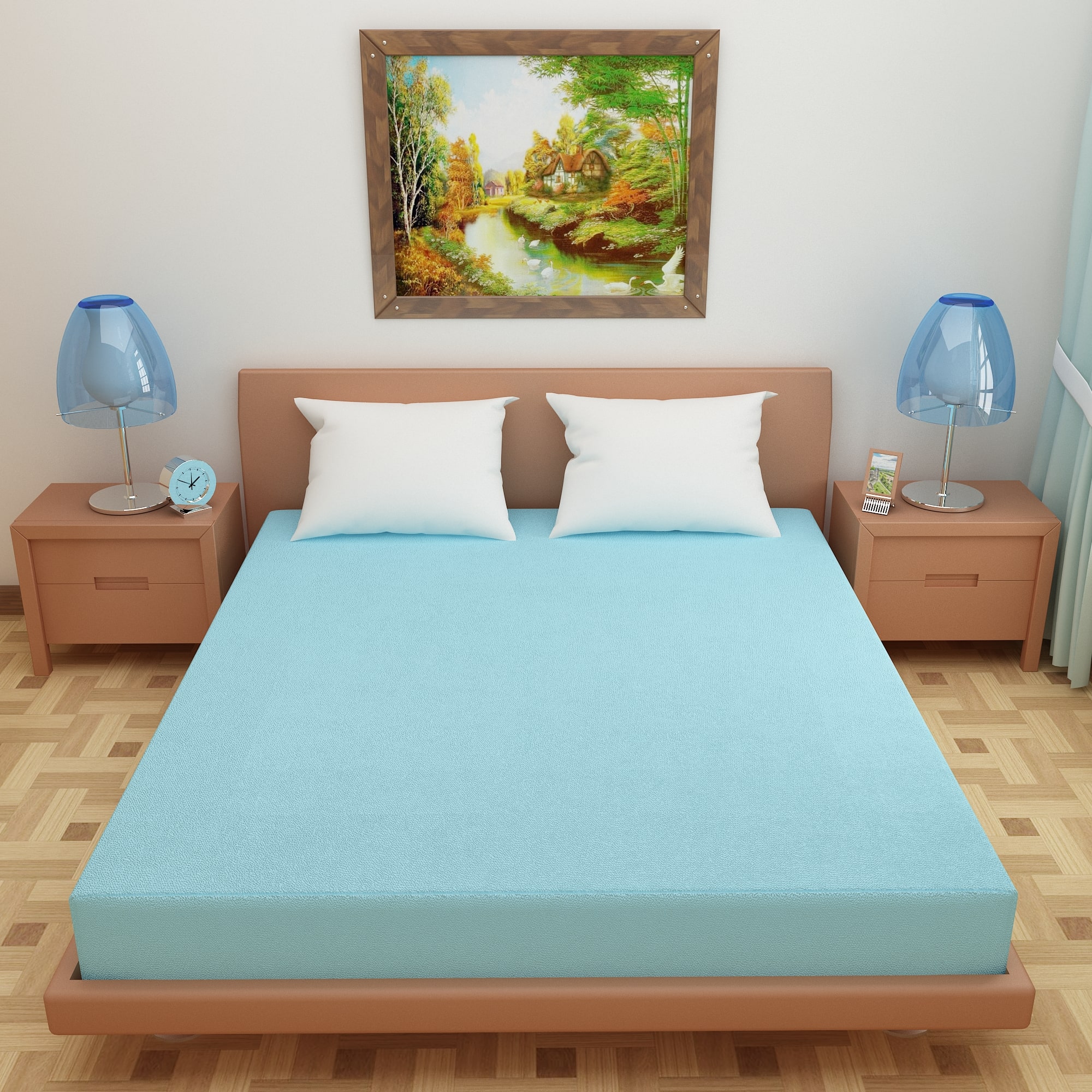 

Dream Care Poly cotton Queen beds Mattress protectors