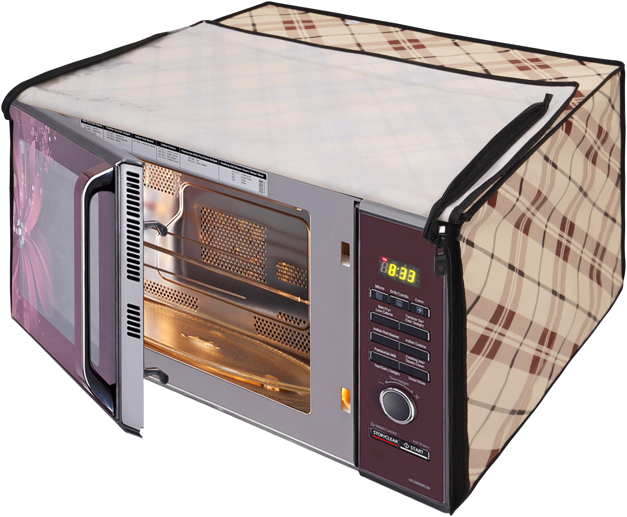 

Dream Care Microwave Oven Cover for Samsung 20 L Solo Microwave Oven MW73AD-B XTL