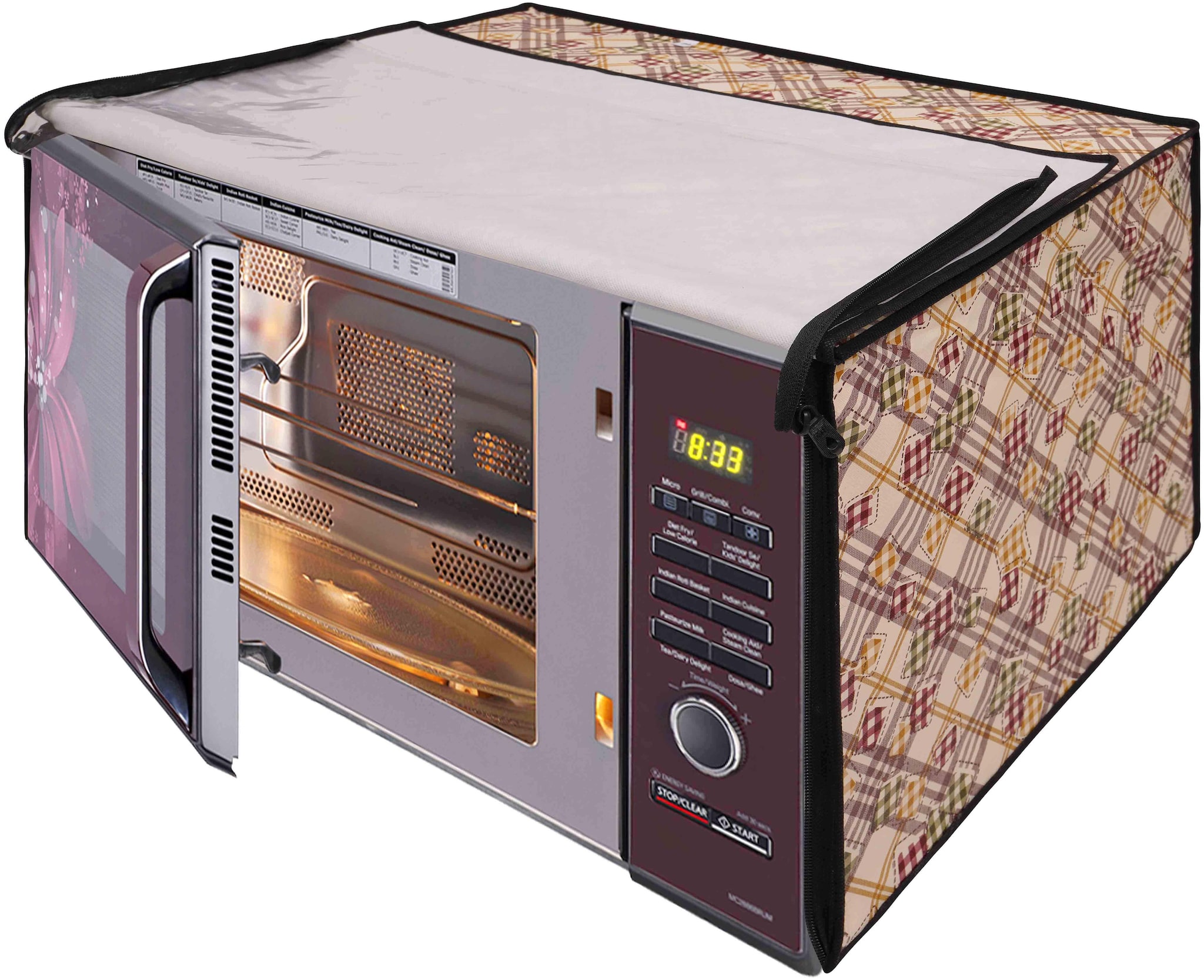 

Dream Care Microwave Oven Cover for Samsung 20 L Solo Microwave Oven MW73AD-B XTL