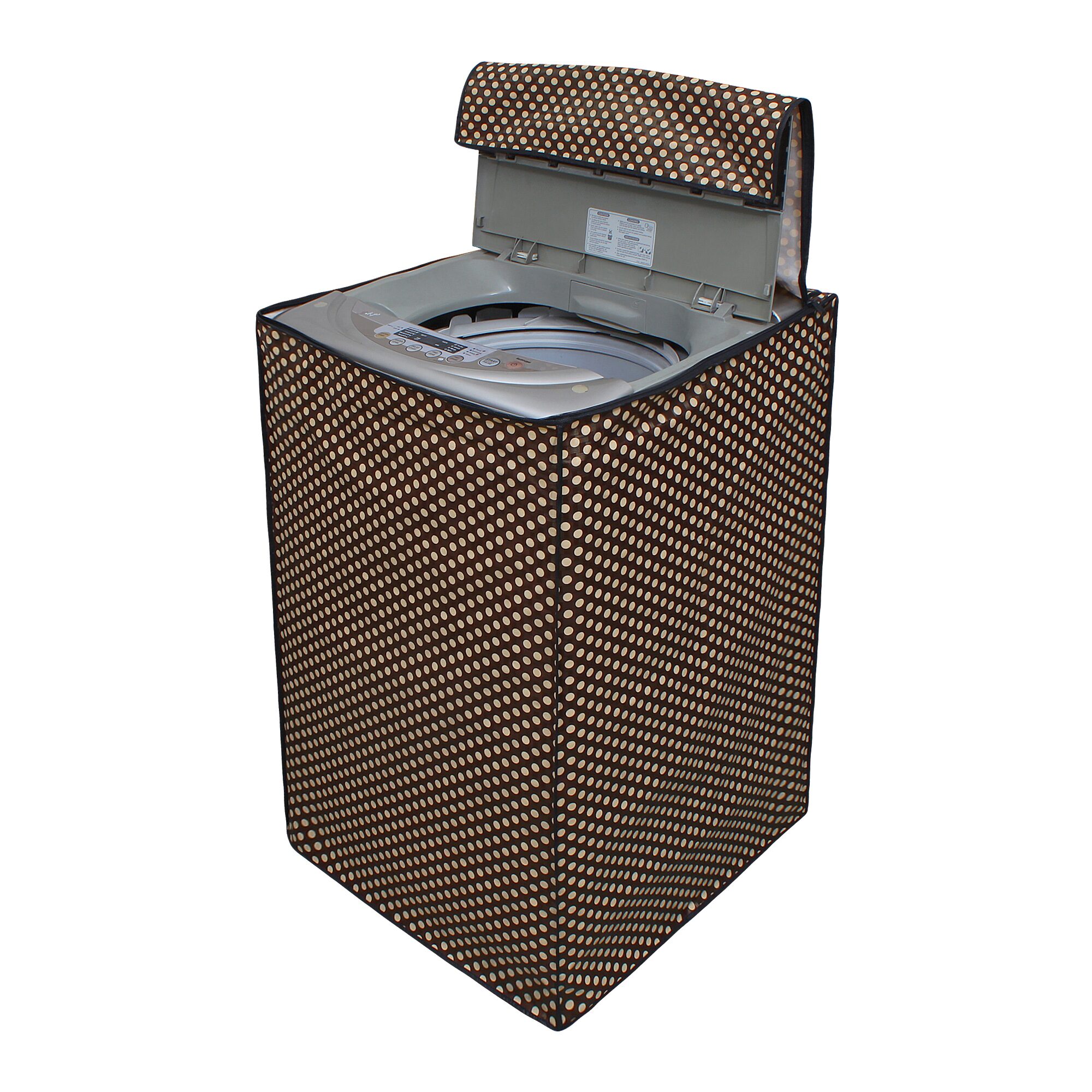 

Dream Care Multicolor Printed Washing Machine Cover for Fully Automatic Top Loading LG T7208TDDLZ 6 2 kg