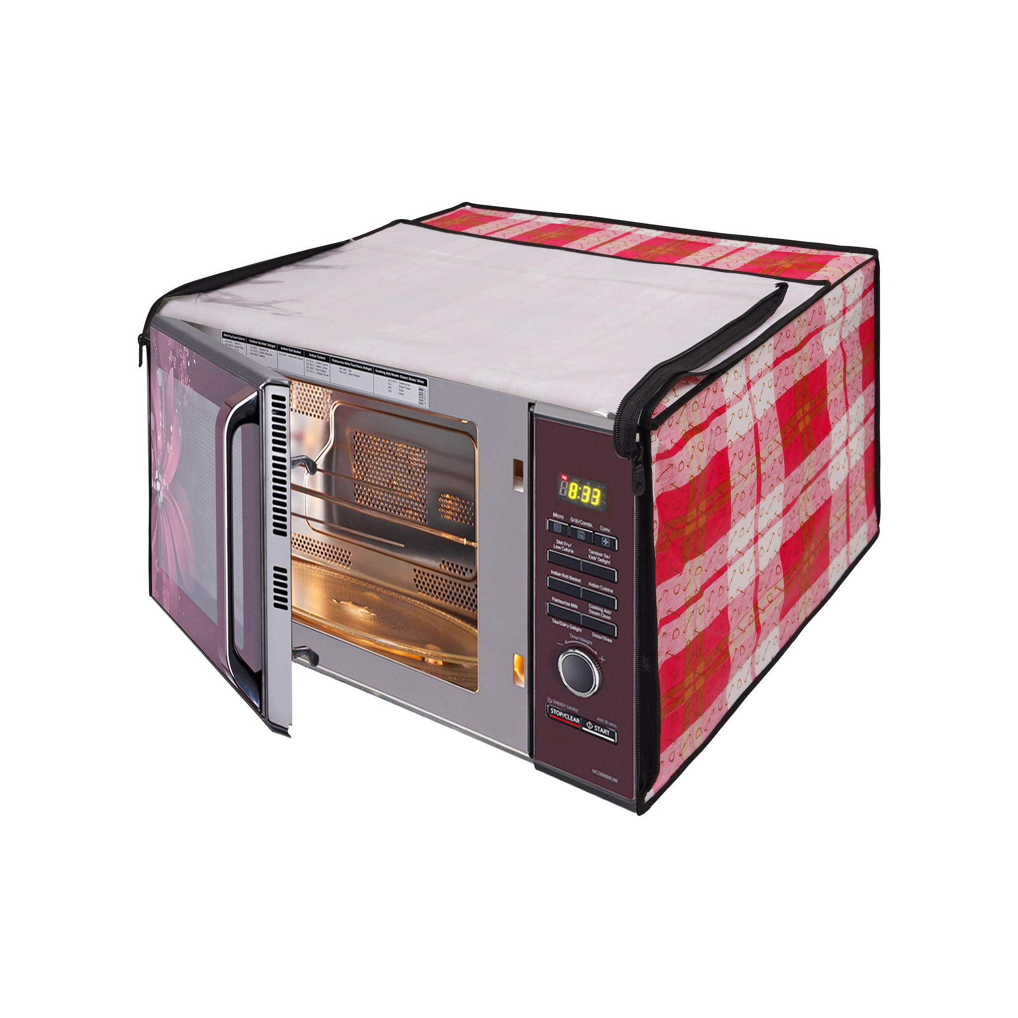 

Dream Care Microwave Oven Cover for Samsung 20 L Solo Microwave Oven MW73AD-B XTL