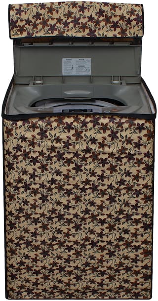 Dream Care Printed Washing Machine Cover For Fully Automatic Top Load 8 kg to 8.5 kg - All Brand Model