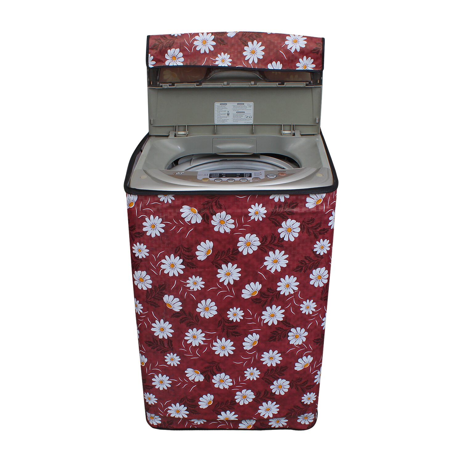 

Dream Care Printed Washing Machine Cover For Fully Automatic Top Load 6 kg to 6 5 kg - All Brand Model