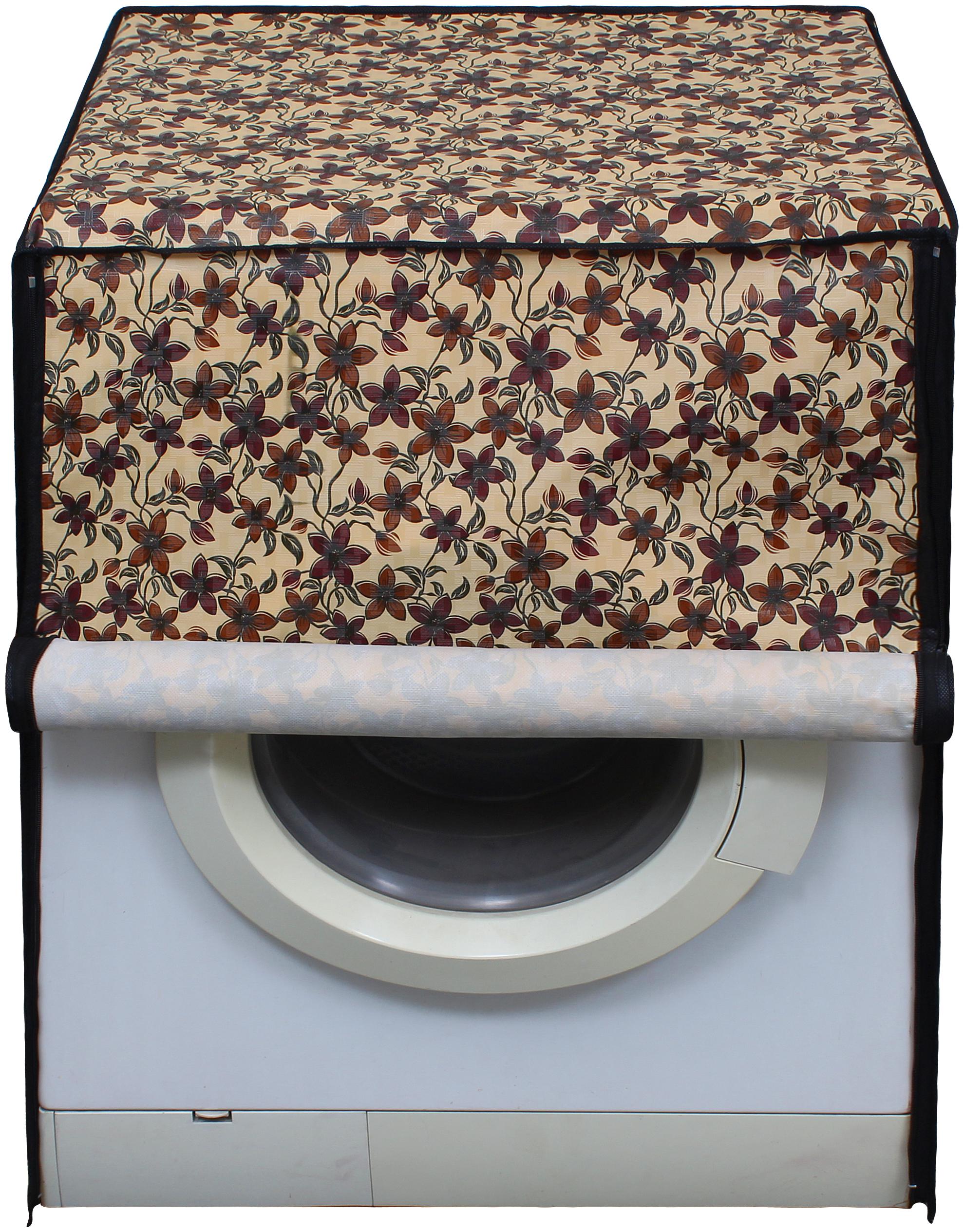 

Dream Care Printed Waterproof Dustproof Washing Machine Cover For Front Loading Bosch WAT24460IN SERIE 6 8 kg washing Machine