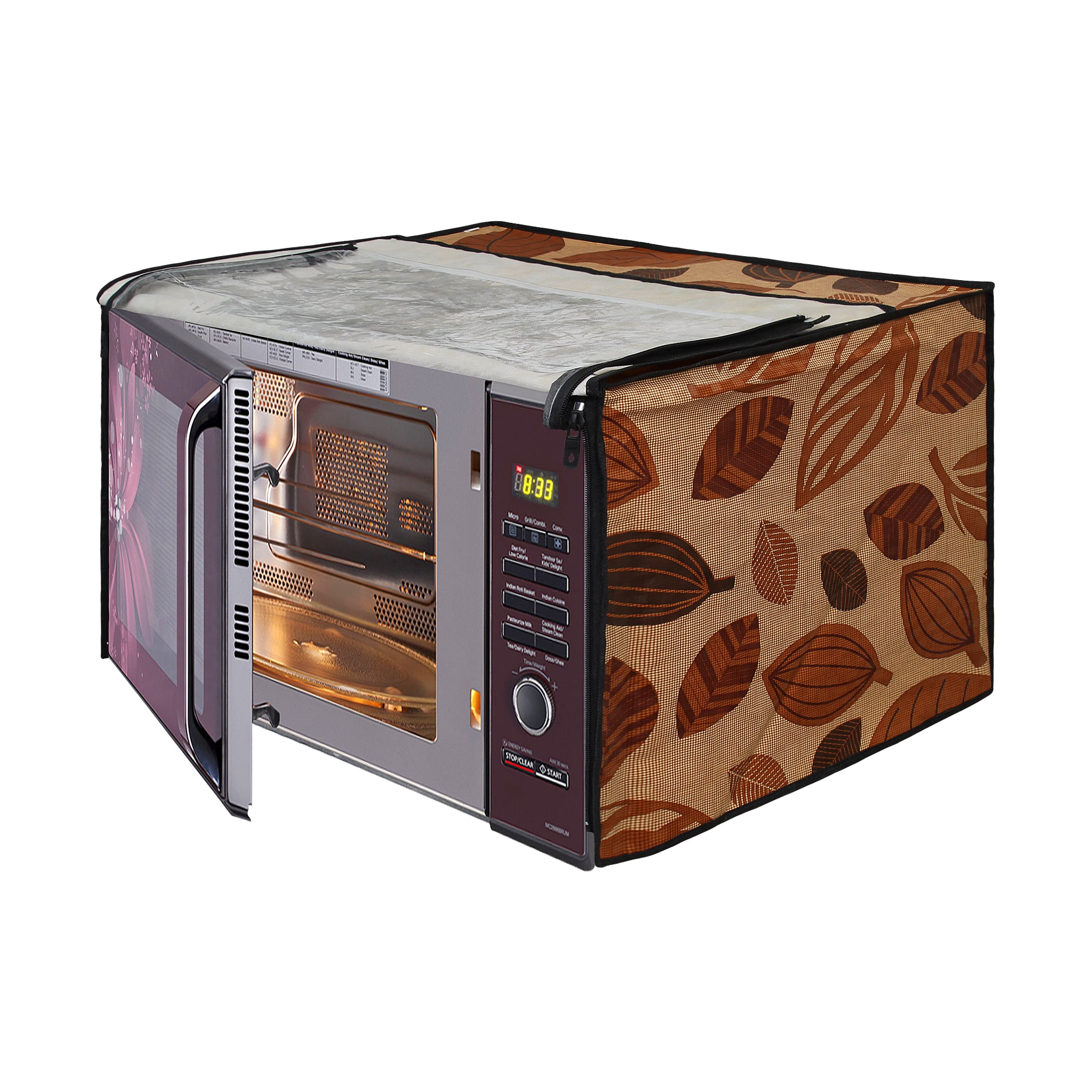 

Dream Care Printed Microwave Oven Cover for LG 20 Litre Solo Microwave Oven MS2043DB