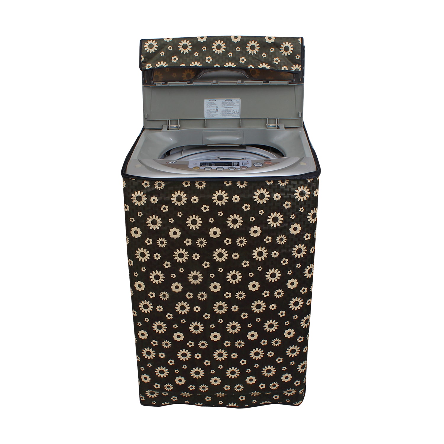 

Dream Care Printed Washing Machine Cover For Fully Automatic Top Load 6 kg to 6 5 kg - All Brand Model