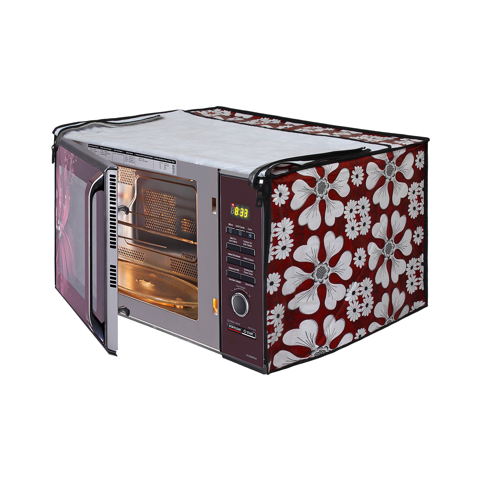 

Dream Care Printed Microwave Oven Cover for IFB 17 L Grill Microwave Oven 17PG3S