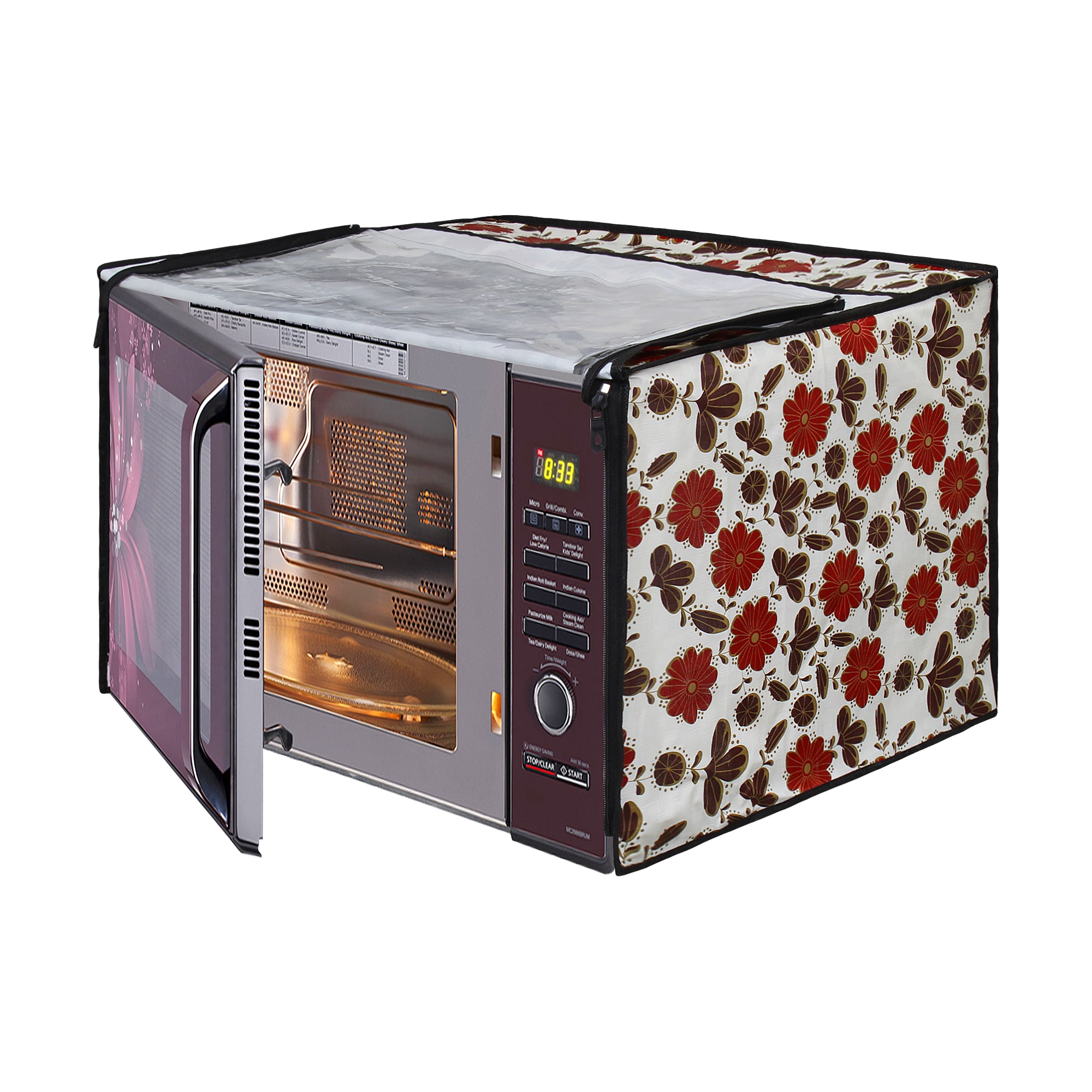 

Dream Care Printed Microwave Oven Cover for LG 32 Litre Convection Microwave Oven MJ3286BRUS