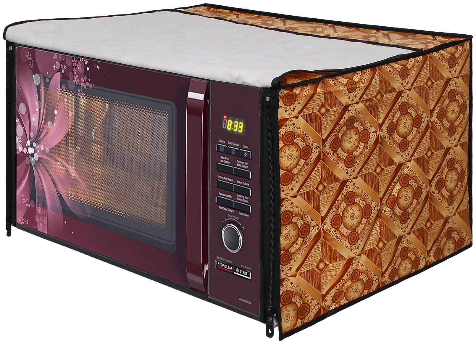 

Dream Care Printed Microwave Oven Cover for LG 32 Litre Convection Microwave Oven MC3286BRUM