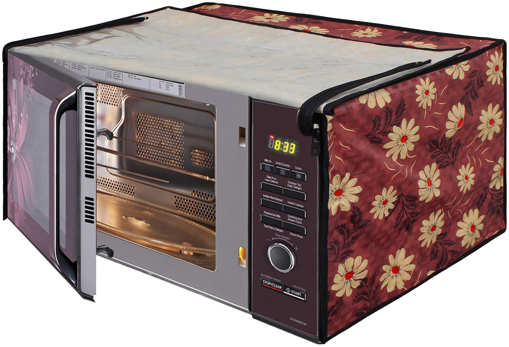 

Dream Care Printed Microwave Oven Cover for IFB 30 Litre Convection Microwave Oven 30BRC2