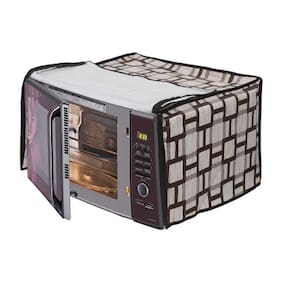 Dream Care Printed Microwave Oven Cover for LG 32 Litre Convection Microwave Oven MC3286BRUM