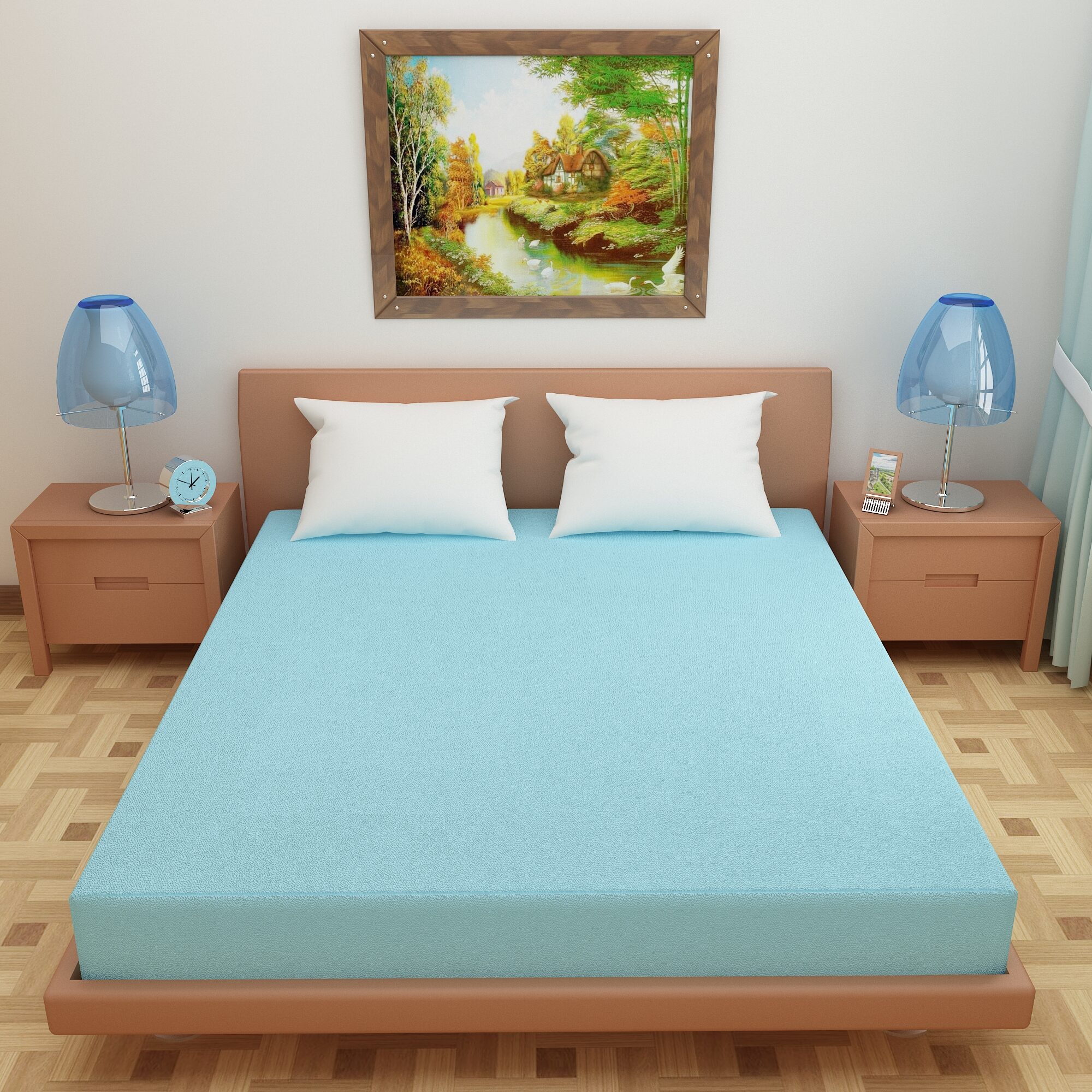 

Dream Care Poly cotton Single beds Mattress protectors