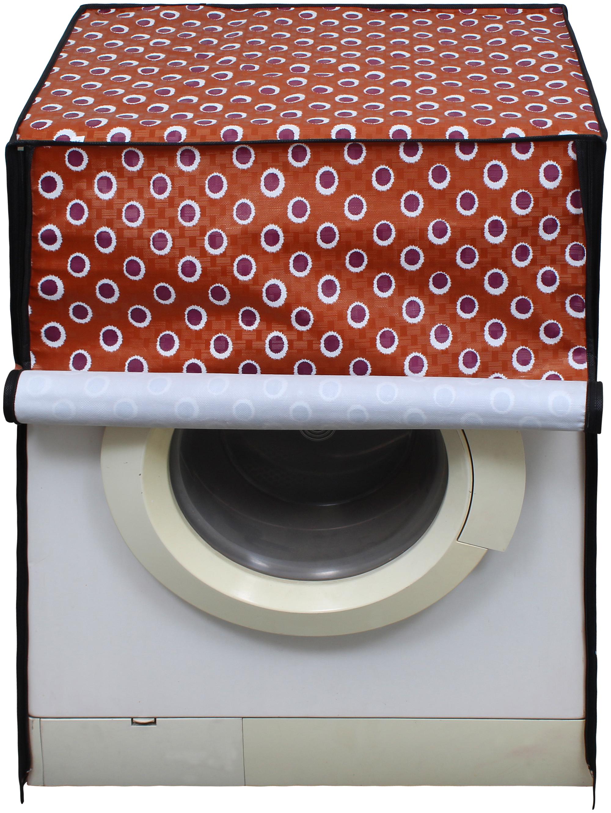 

Dream Care Printed Washing Machine Cover For Fully Automatic Front Loading IFB Diva Aqua SX 6 kg