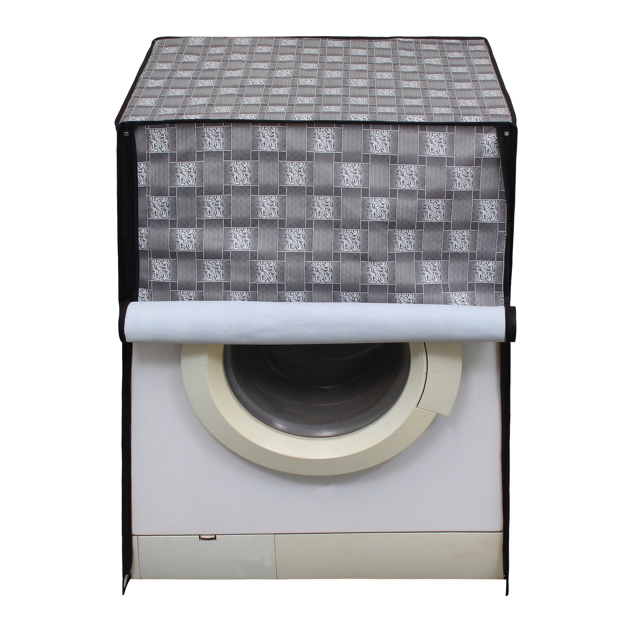 

Dream Care Printed Washing Machine Cover For Fully Automatic Front Loading IFB Senorita Aqua SX 6 5 kg