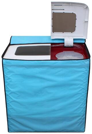 Dream Care SkyBlue Washing Machine Cover for Semi Automatic Top Loading 8kg to 9.5kg