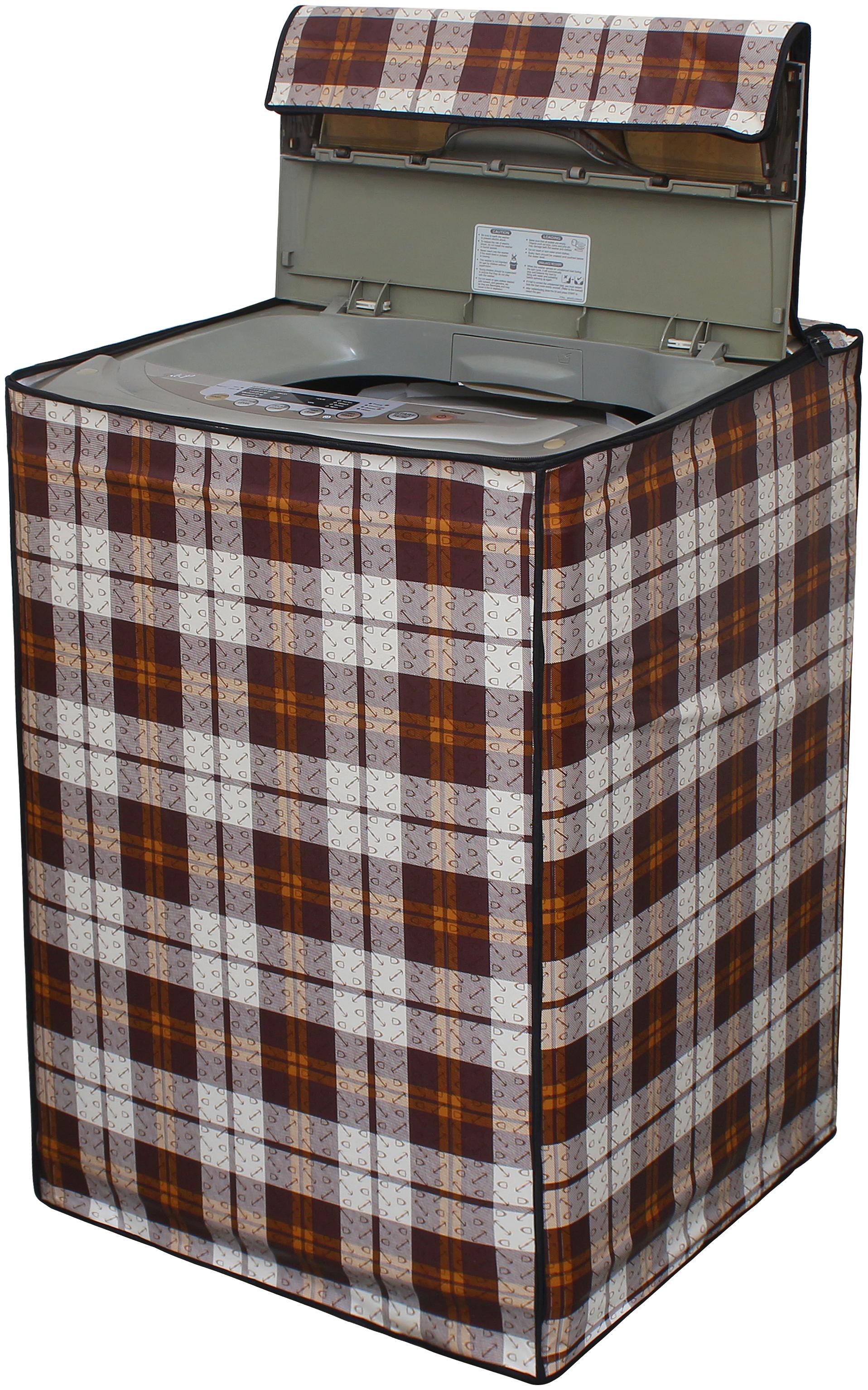 

Dream Care Washing Machine Cover For Fully Automatic Top Load LG T1077NEDL1 Turbo Drum 9 kg Washing Machine CAM05