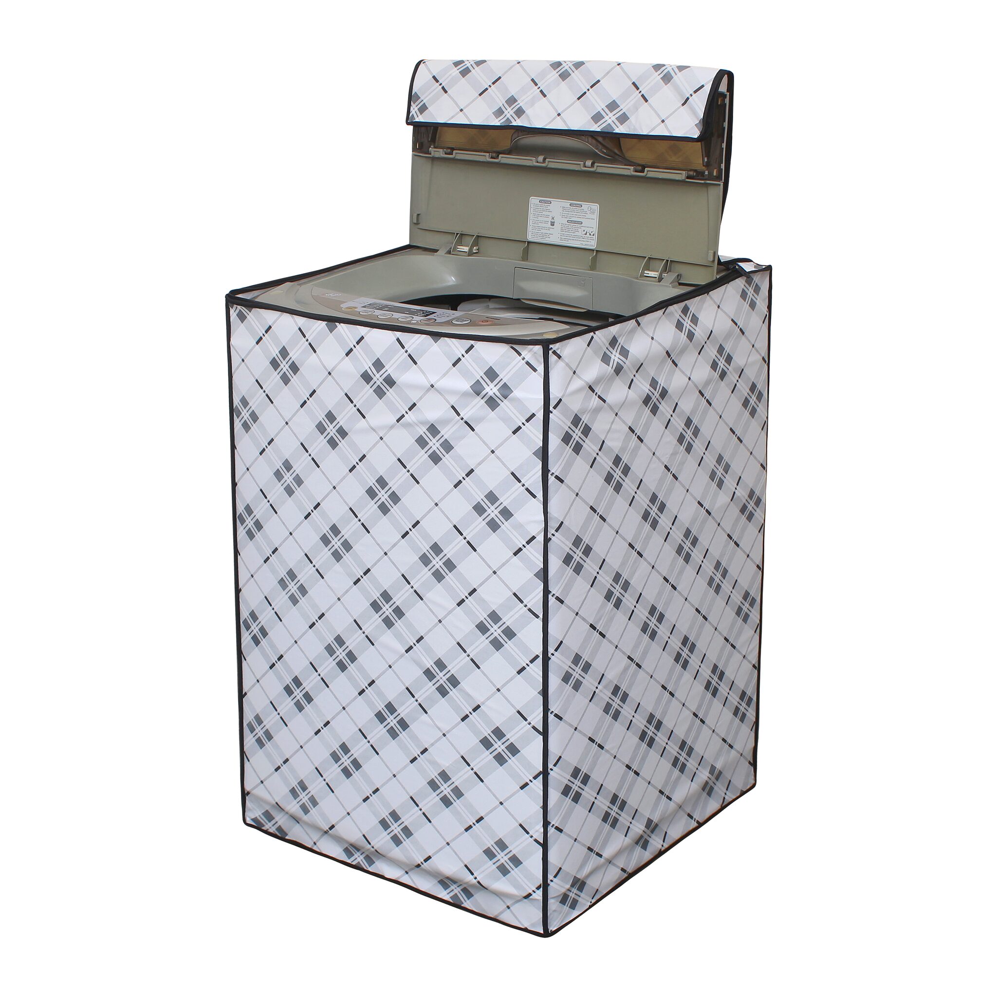

Dream Care Washing Machine Cover For Fully Automatic Top Load LG T9077NEDL1 8 kg Washing Machine CAM07