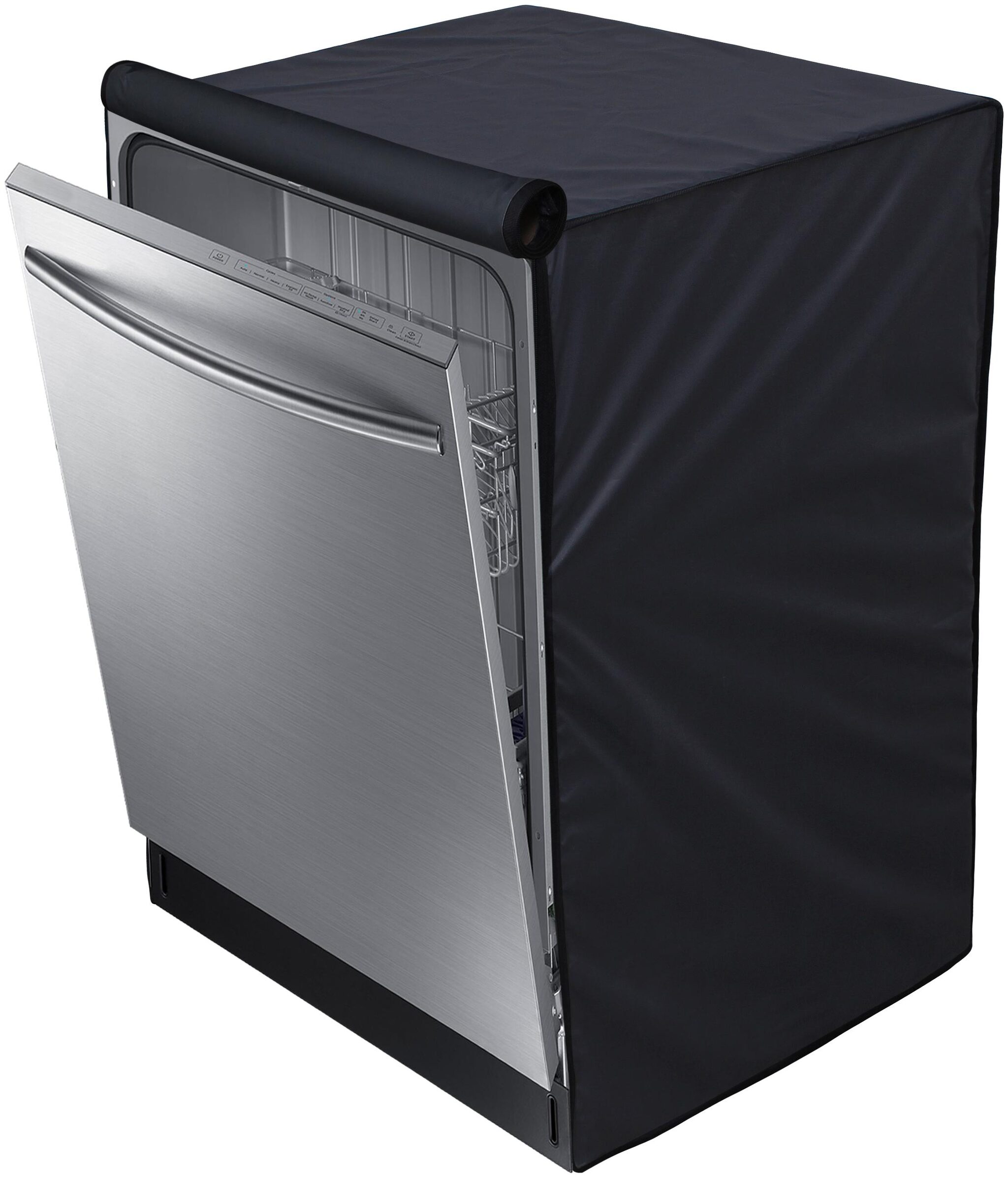 

Dream Care Waterproof Dishwasher Cover For Ifb Neptune Vx Fully Electronic 12 Place Settings Black
