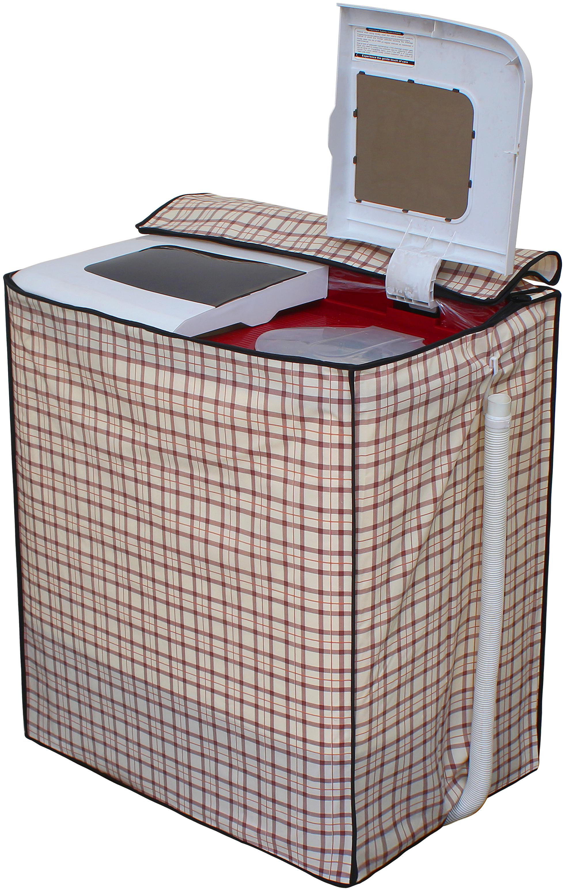 

Dream Care Washing Machine Cover for LG P7550R3FA 6 5 kg Semi Automatic Top Loading Washing Machine CAM03