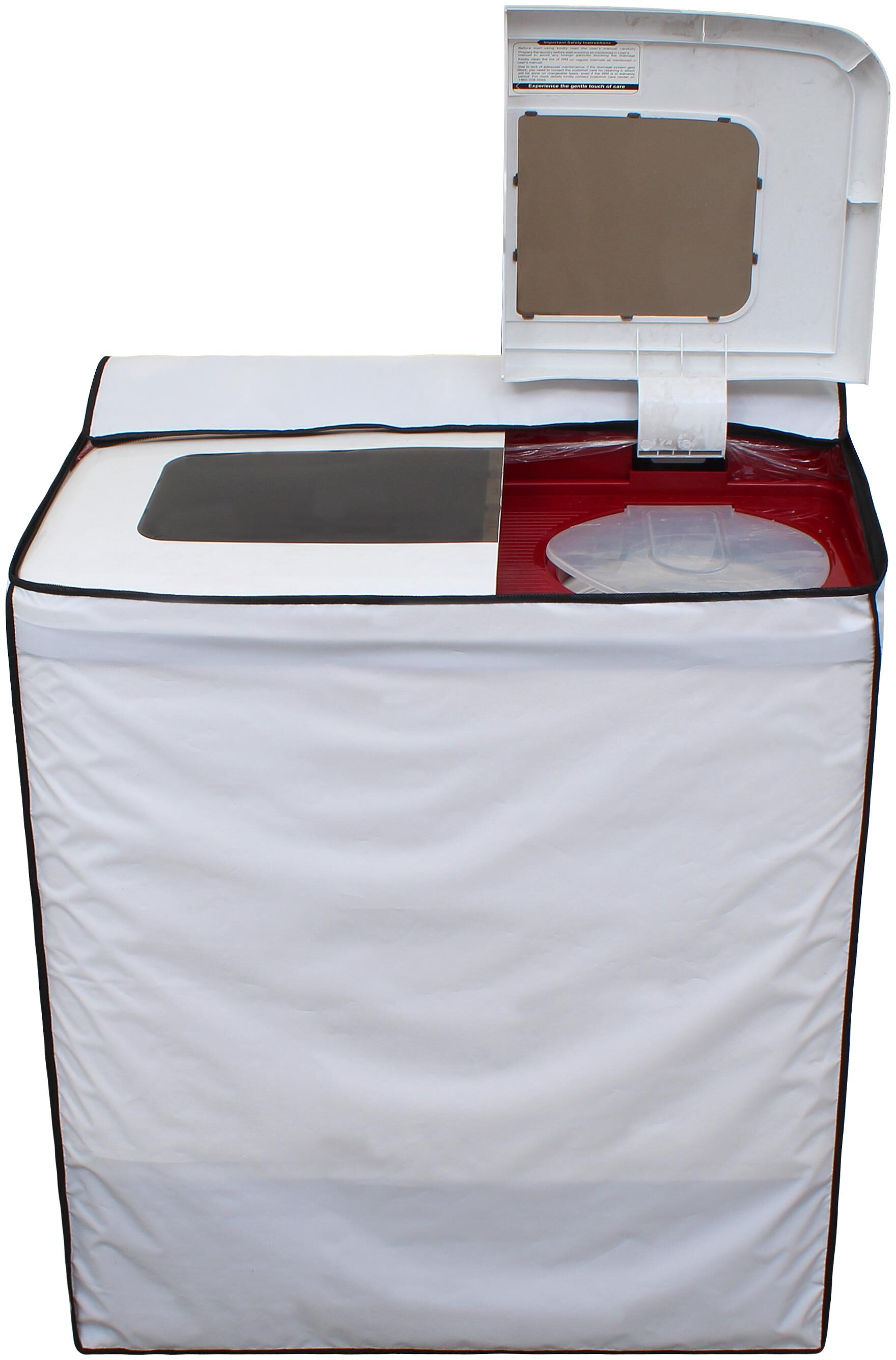 

Dream Care Waterproof Washing Machine Cover For Semi Automatic Top Load 8 kg to 8 5 kg - All Brand Model