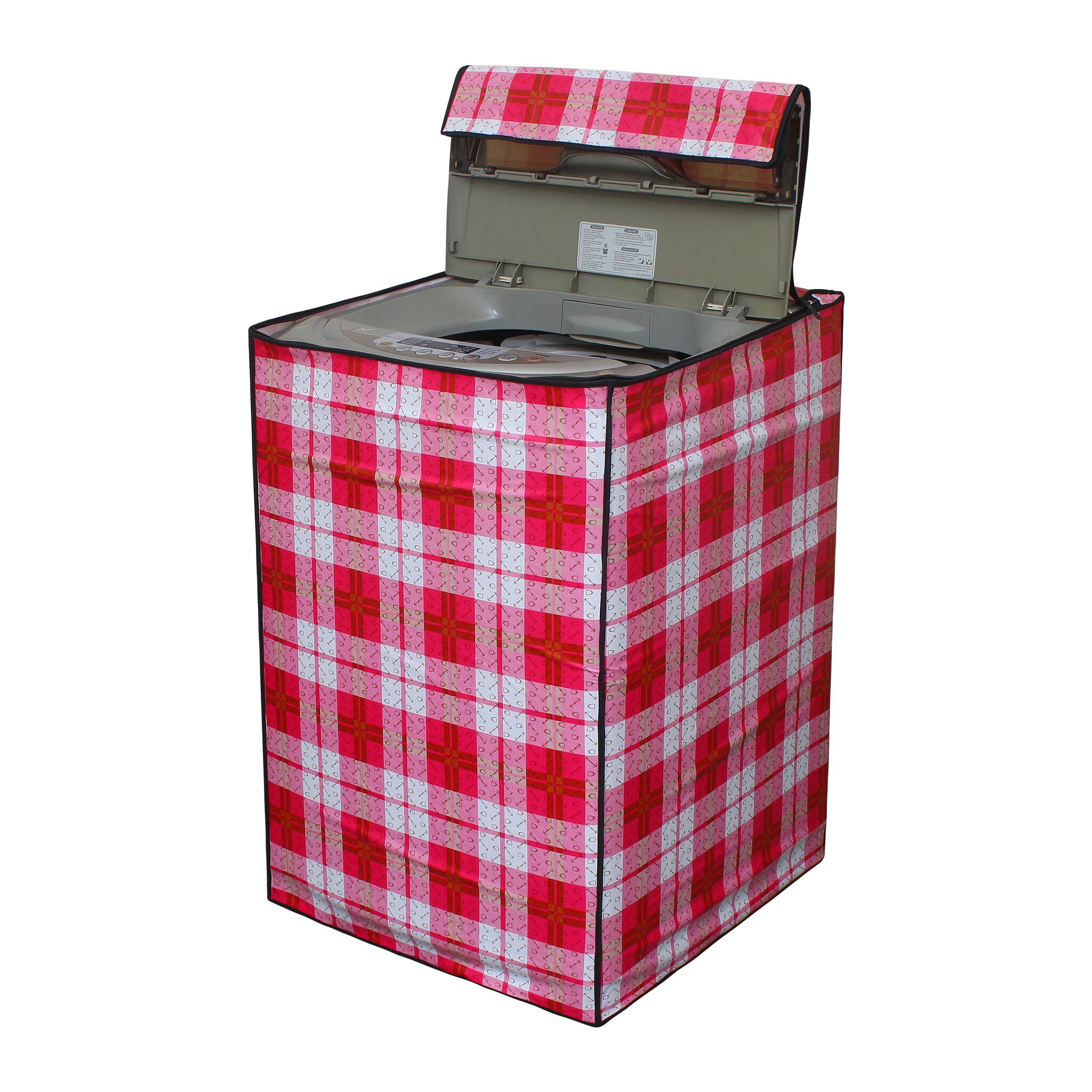 

Dream Care Washing Machine Cover For Fully Automatic Top Load Godrej WT EON ALLURE 700 PAHMP 7 kg Washing Machine CAM09
