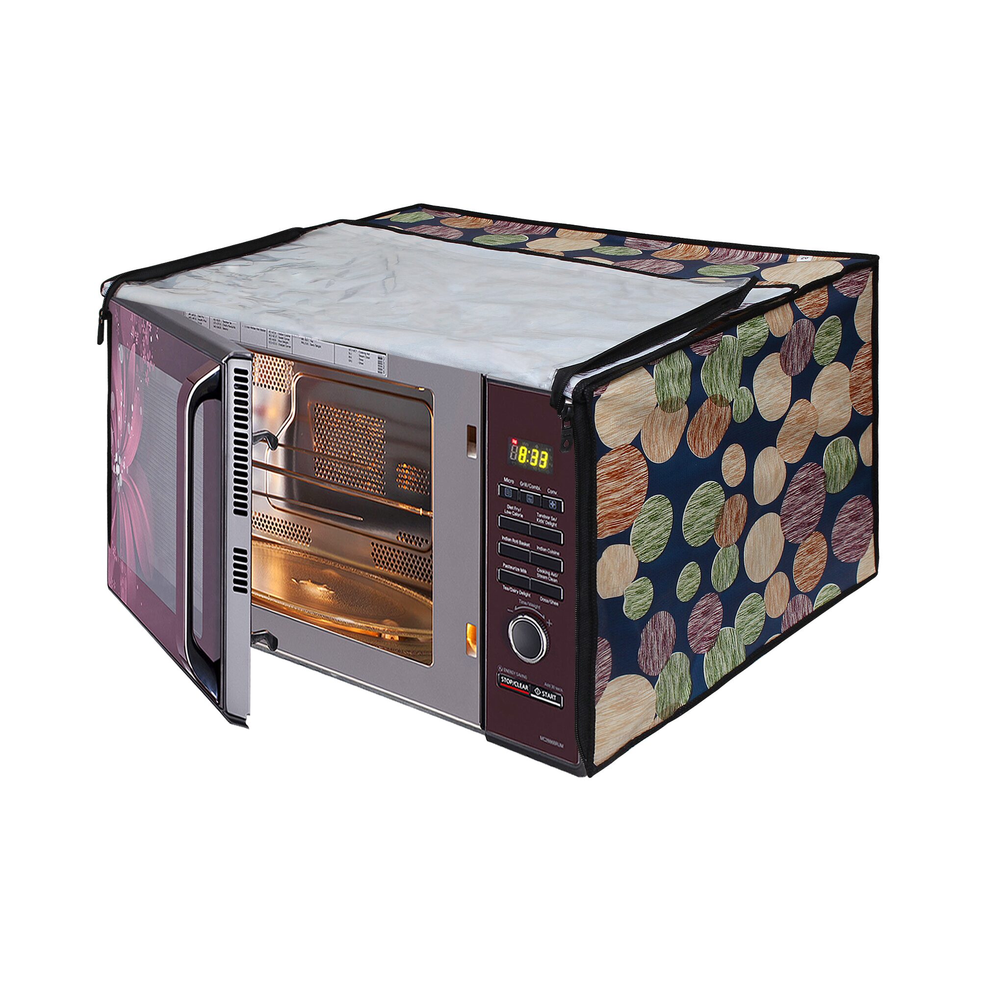 

Dream CareMicrowave Oven Cover for Samsung 23 L Solo Microwave Oven MS23F301TAK TL SA71