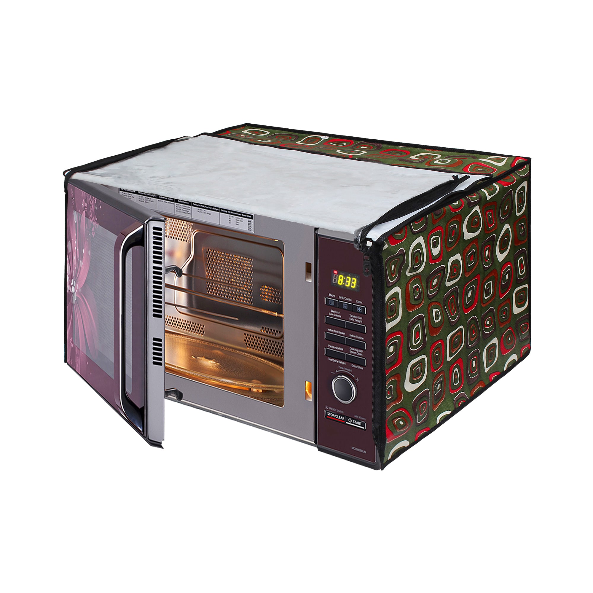 

Dream CareMicrowave Oven Cover for BPL 25 L BPLMW25CIG Multicolor SA63