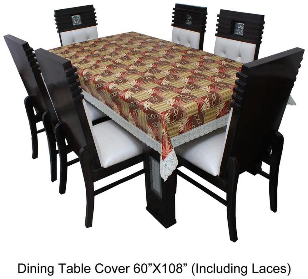 

Dream CareTM Designer Waterproof Dining Table Cover 8 Seater 152 4 cm (60 inch) x 274 32 cm (108 inch) SAMS01
