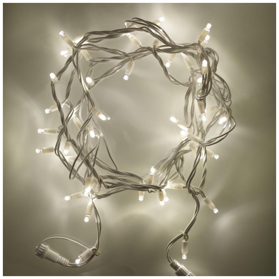 

Dripping colors 26LEDs Operated LED String Lights 10m (White)