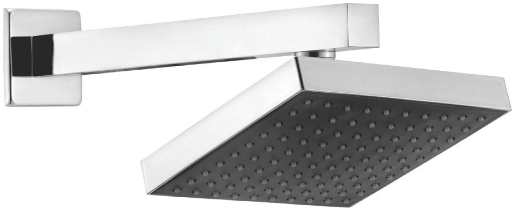 

Drizzle 6x6 Cubix Overhead Shower With 15 Inch Long Arm