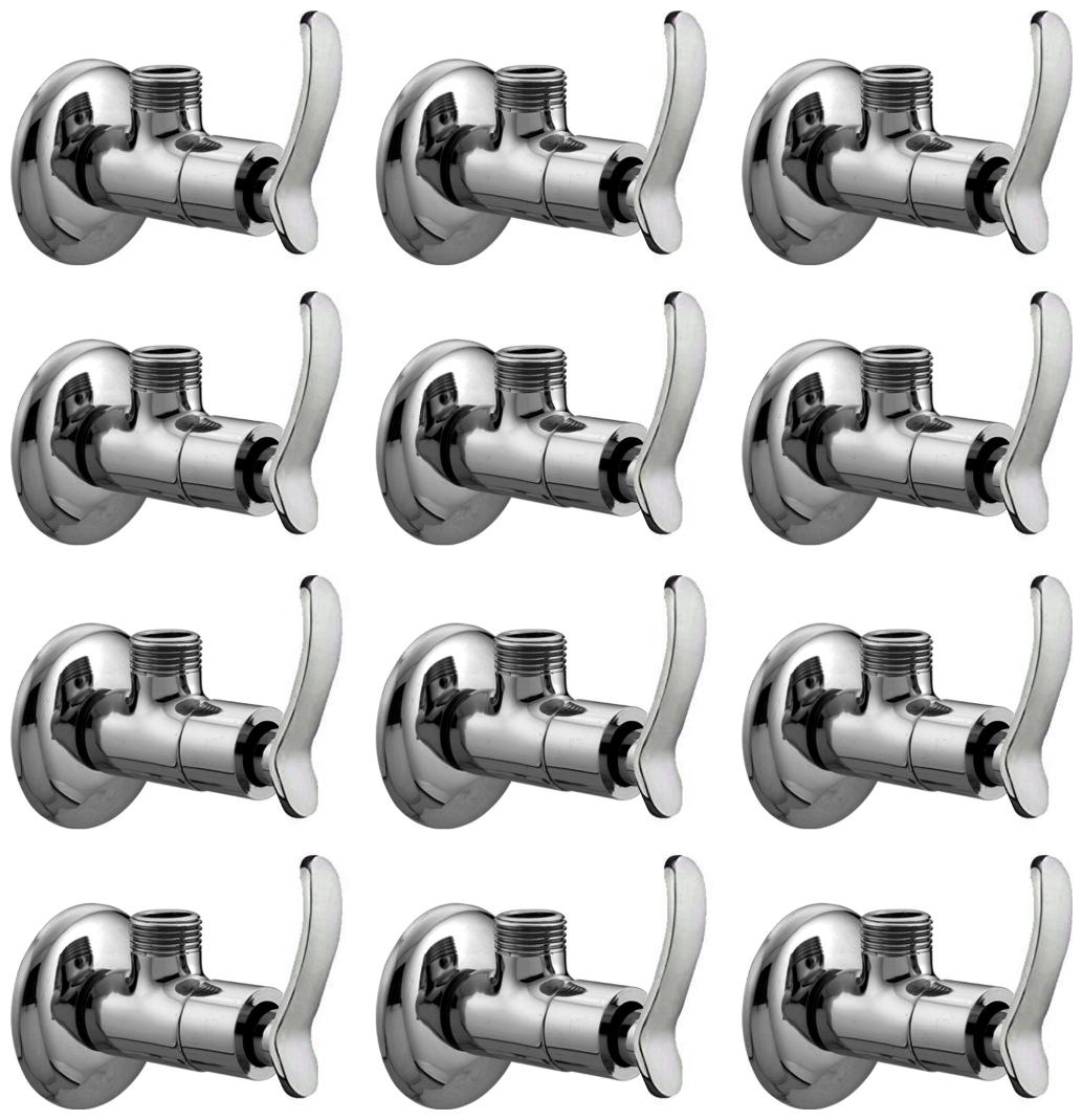 

Drizzle Angle Cock Duck Brass - Set of 12