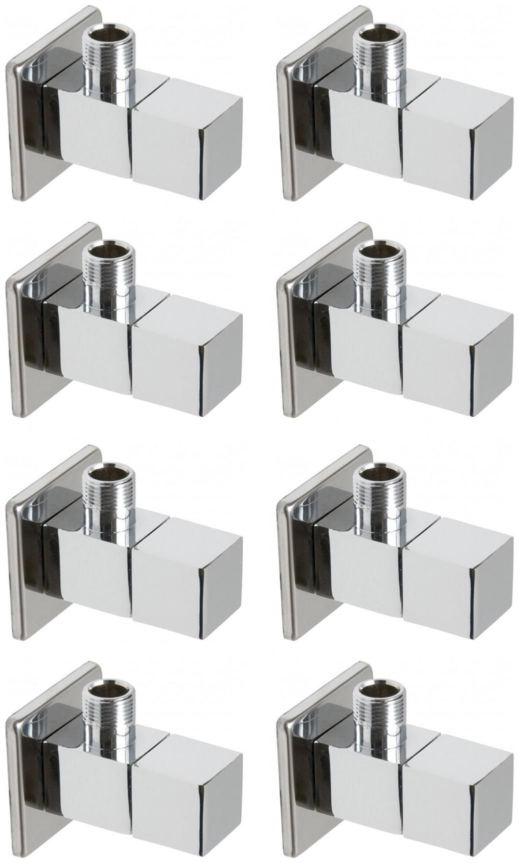 

Drizzle Angle Cock Square Brass - Set of 8