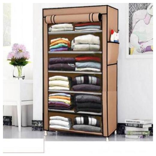 

Du Store Foldable 6 Layer Collapsible Wardrobe