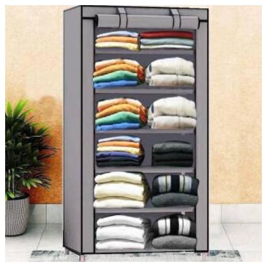 

Du Store Foldable 6 Layer Collapsible Wardrobe