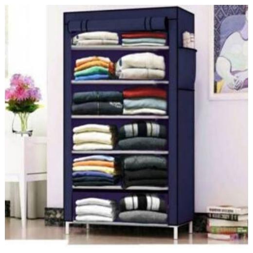 

Du Store Foldable 6 Layer Collapsible Wardrobe