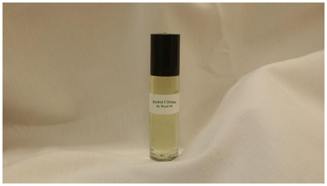 

Dubai Citrine Bond 9 Men Women Cologne 1 3oz Roll On Pure Body Oil Long Lasting