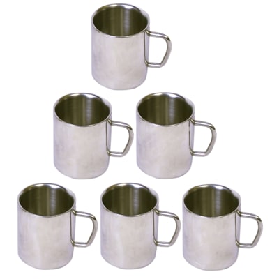

Dynamic Store Set Of 6 Double Wall Small Sober Cups