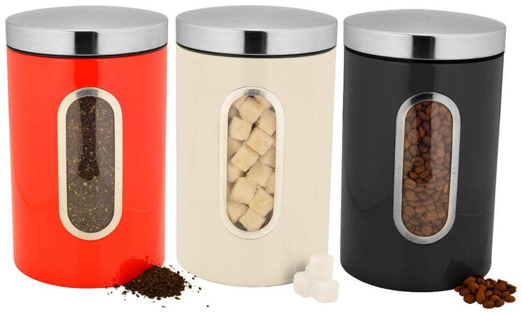 

Dynamic Store Multicolor Side Window With Click Lock Canisters