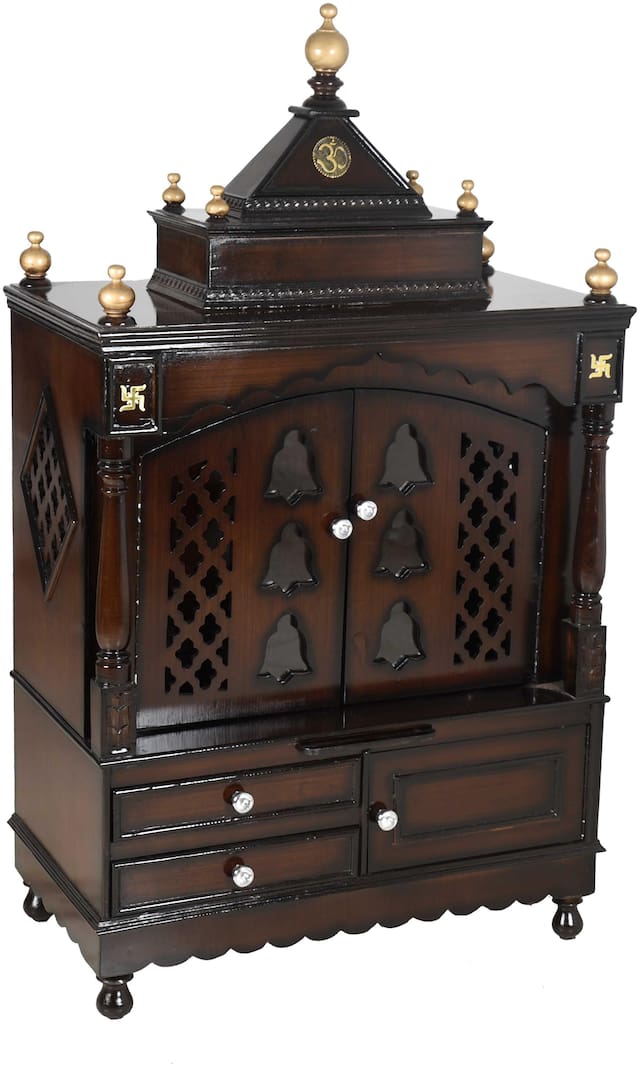 Dzyn Furnitures Solid  Teak Wood Home Temple