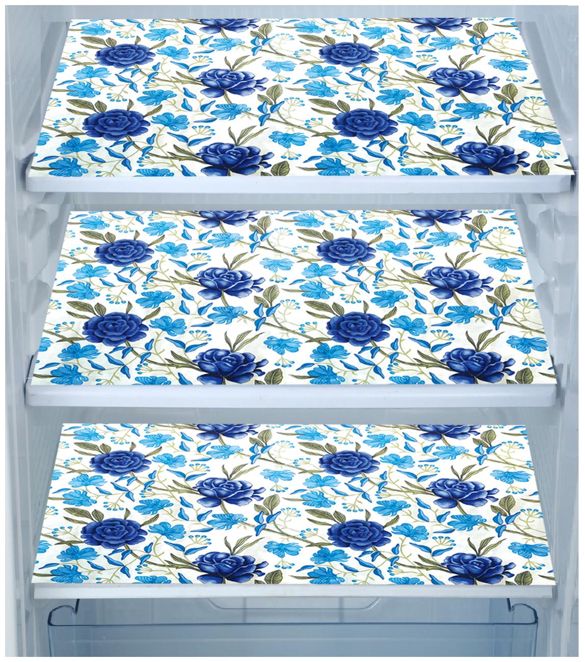 

E-Retailer Fridge Mats Multi Purpose Mats (Blue Set of 3)