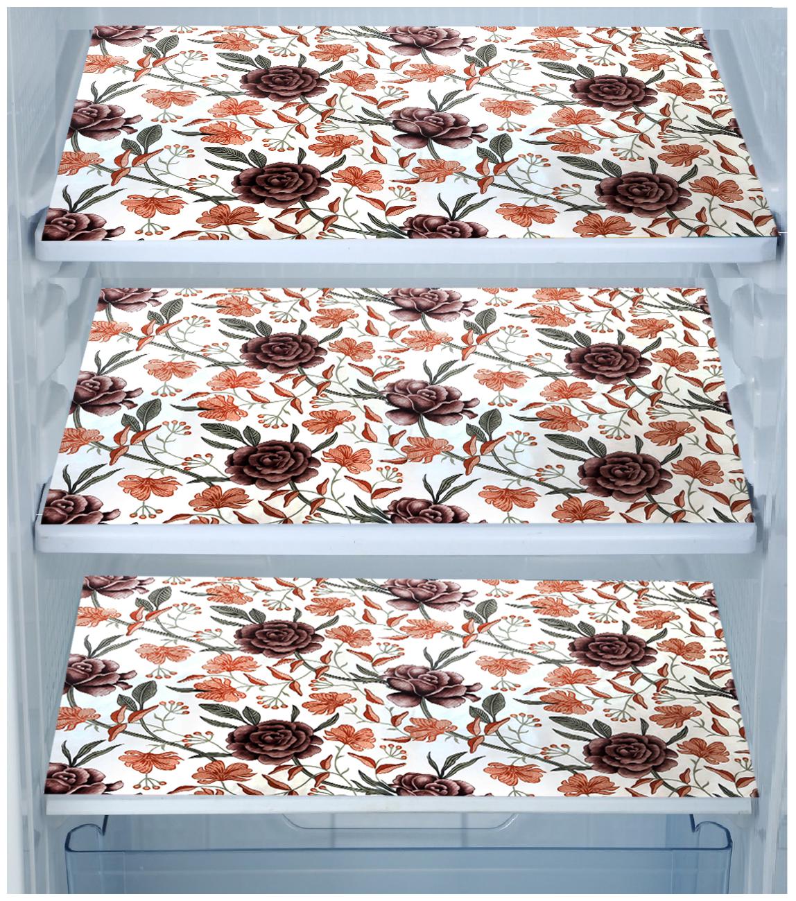 

E-Retailer Fridge Mats Multi Purpose Mats (Brown Set of 3)